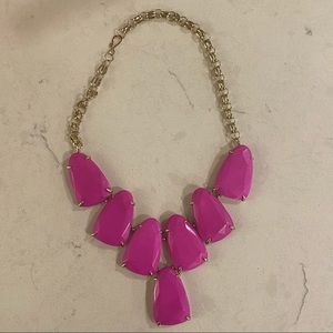 Kendra Scott Magenta Harlow Necklace
